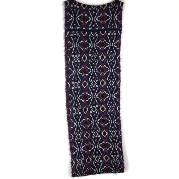 MADISON 88 Infinity Scarf Southwestern Boho Fringe Eyelash Soft Cozy Warm Thick - Picture 6 of 11